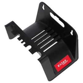 KADAX Plastic Garden Hose Hook, Hose Holder, Wall Hose Holder, Wall Bracket for Hose, Sprayers, Garden Fittings (Black)