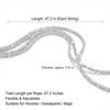 2 Pack Rhinestone Drawstring Replacement Cords, 47.2 Inch Sparkly Hoodie