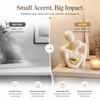 1pc Romantic Couple Statue for Home Decor – Ceramic Embrace