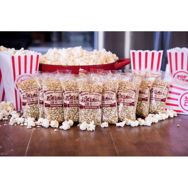 Amish Country Popcorn | 24-4 Oz Bags - Medium White