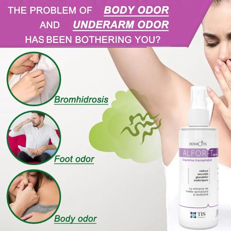 Alfor-T Sweat Stop 110ml Excessive Sweating, Armpits, Hands, Feet -
