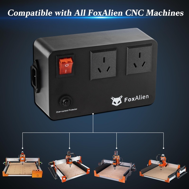 FoxAlien Relay Module Relay Switch for CNC Router Machines, Routers