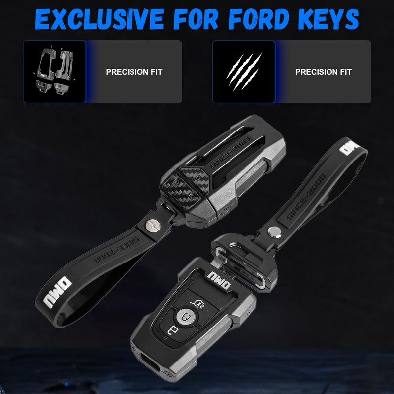 MAIKER Genesis Series Aluminum Key Case Key Fob Compatible with