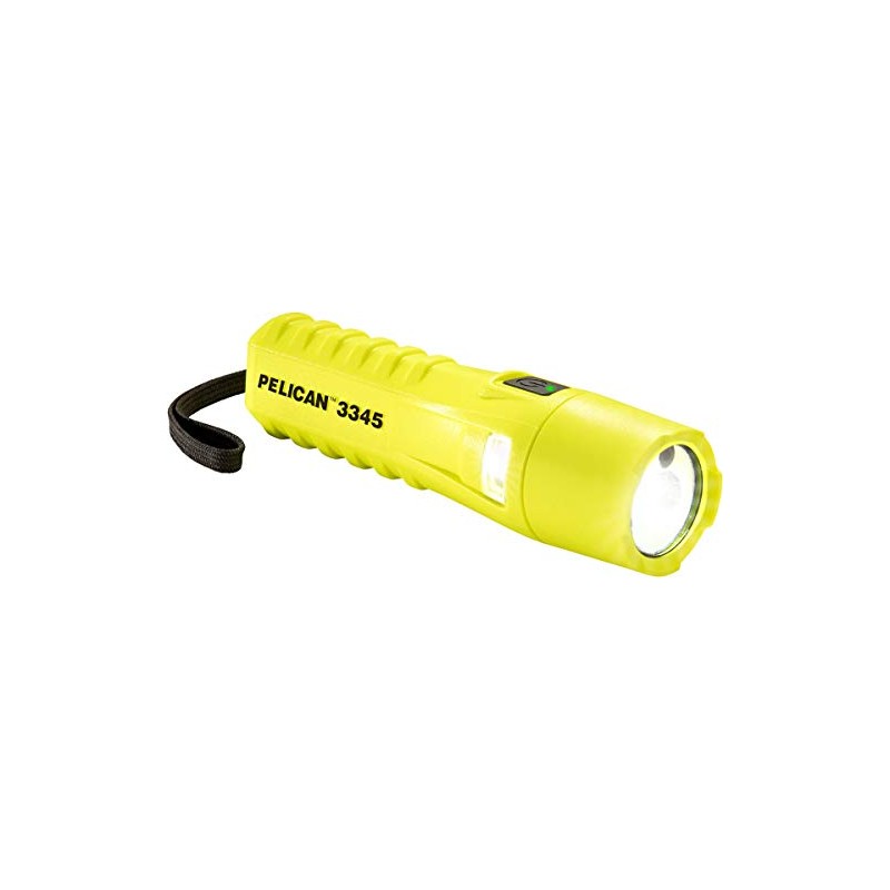 Pelican Color Case Safety Yellow Pelican 3345 Flashlight. (Spot to