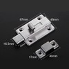 YUOIP® Door Lock Gate Bolts Stainless Steel Door Latch 3"