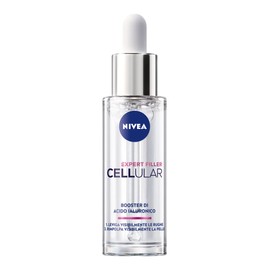 NIVEA HYALURON Cellular Filler Booster of Hyaluronic Acid, Anti-Ageing Essence, 30 ml, Moisturising and Firming Face Serum, Fast Absorbing Face Liquid