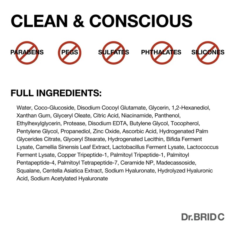C Soothing Jelly Cleanser - Amino Acid Face Wash With