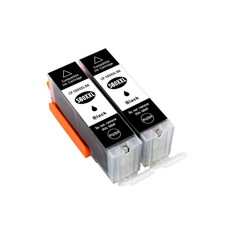 ESMONLINE 2 Compatible XXL Printer Cartridges Black to Replace Canon