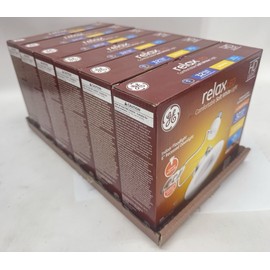 GE Lot of 6 GE Relax White 5-in or 6-in 700-Lumen Soft White LED Recessed Downlight