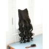DAISO Half wig black