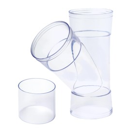 POWERTEC 70308 4 Inch ID Y Fitting for 4 Inch OD Dust Collection Pipes, Adapters and Fittings with Splice for 4 Inch ID Dust Collection Hose Connector, 1 pack