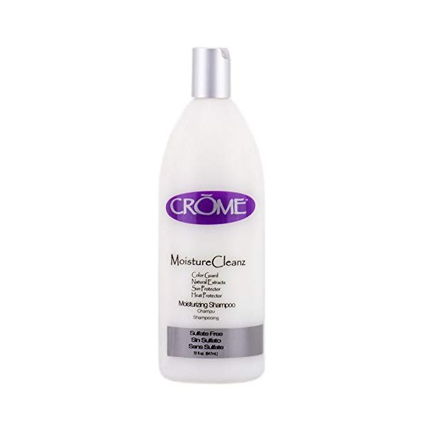 Crome Moisture Cleanz Moisturizing Shampoo - Sulfate Free - 32 oz