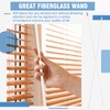 Bokon 4 Pcs Blinds Wand Replacement with Hook and Handle