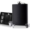 MARZSEFLO Set Licorera De 8 Oz,ánfora Rocker Acero Inoxidable