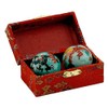 QiGong Singing Ball 1 Pair with Sound Mechanism, Meditation Ball,