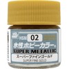 GSI Creos HSM02 Water Based Hobby Color, Superfine Gold, 0.3