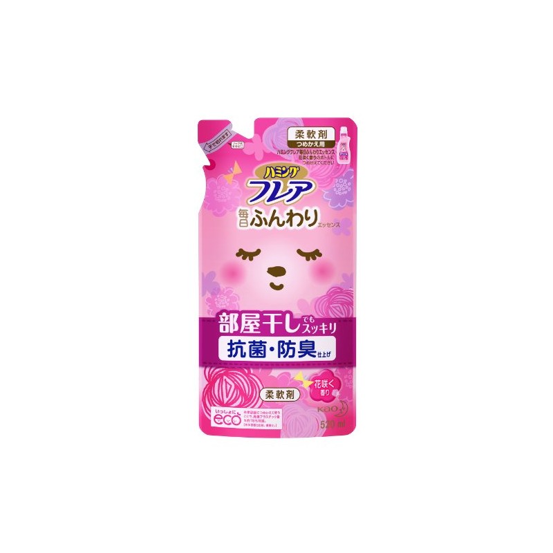 Humming Flare Daily Fluffy Essence, Flower Blooming Scent, Refill 18.3