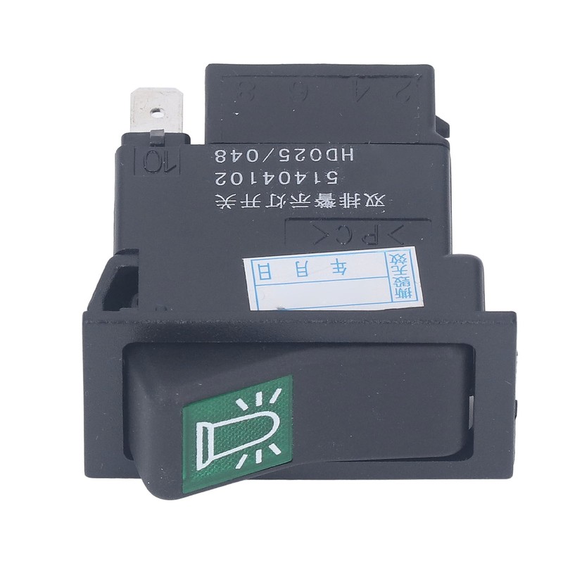 Headlight Switch Waterproof Electric Headlight Rocker Switch for Jungheinrich ETV114n