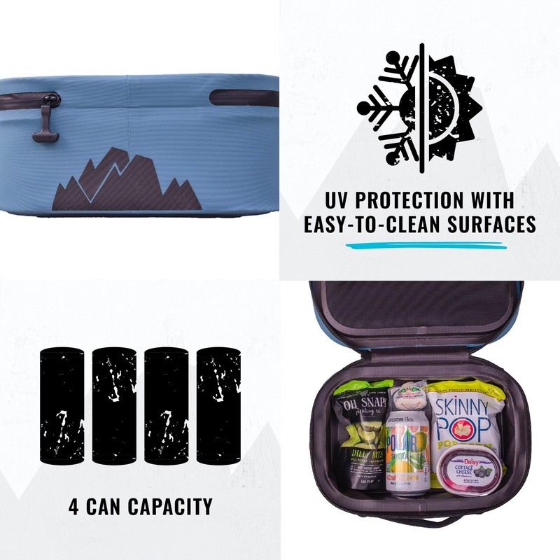 Cordova Outdoors Backcountry Class Lunchpack Soft Cooler, Yonder, 4 can