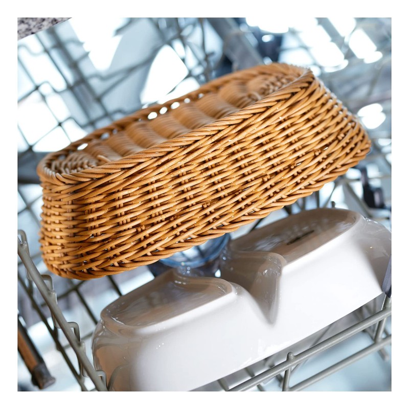 Saleen Wide Basket Oval, polypropylene Brown, 32 x 23 x