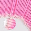 500 microcepillos aplicadores, microhisopos, varitas desechables para rímel de pestañas,