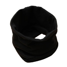 MAKFORT Children's Scarf Loop Scarf Children's Tube Scarf Cotton Baby Scarves Neckerchief Children's Neck Warmer Kids Multifunctional Scarf for Winter, Spring, Autumn, black