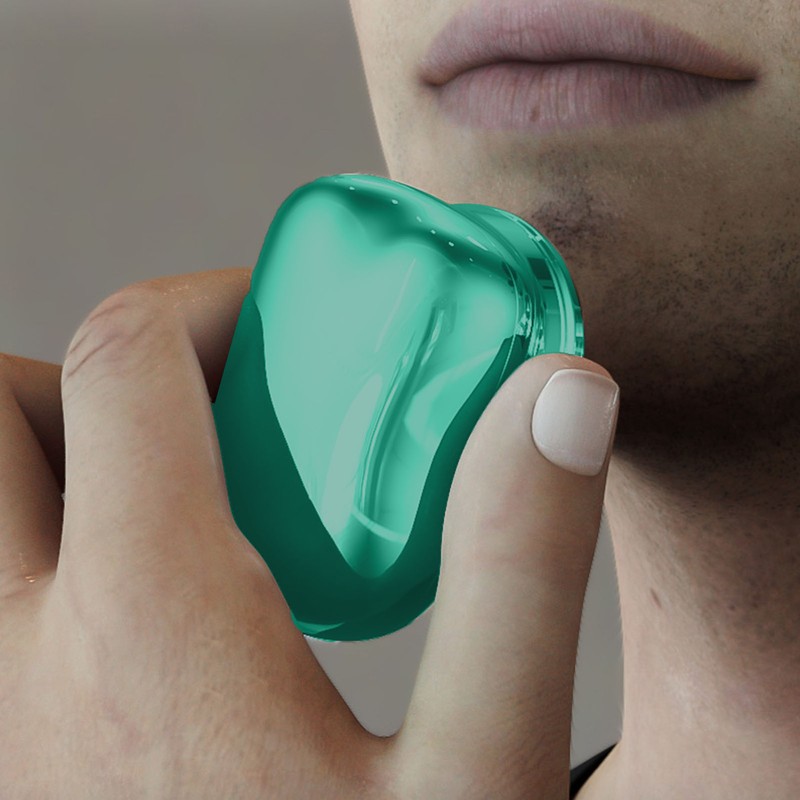 Men Beard Trimmer Portable Compact Rechargeable Beard Cutter Mini Pocket