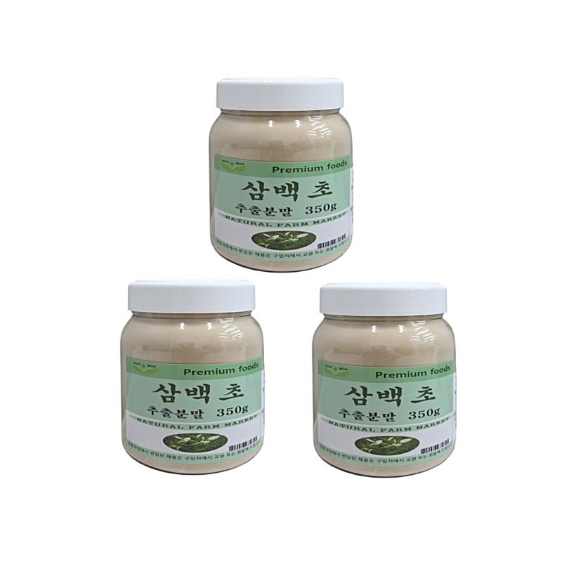 Boabitha 보아비다 국산 삼백초추출분말 350g x3통