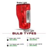 JSBOYAT Halogen Tail Light Assembly Replacement for 2017 to 2019