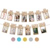 PartyHooman 1st Birthday Photo Banner for Baby from Newborn to