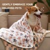 Unbranded Soft White Dog & Puppy Blanket for Couch Durable