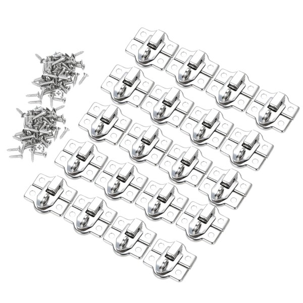 dophee 20Pcs Mini Box Latch Clasps, Jewelry Box Chest Gift