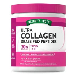 Colágeno Hidrolizado en Polvo Sin Sabor 198g  Hydrolyzed Collagen Powder Unflavored Bovine                                                            