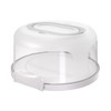 Home Top Shelf Elements Round Cake Carrier Two Sided Cake