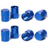 Circuit Performance VC3 Series Blue Aluminum Valve Stem Caps (8