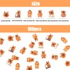 100PCS Mini Capybara Decor for Dollhouse Resin Tiny capybaras for