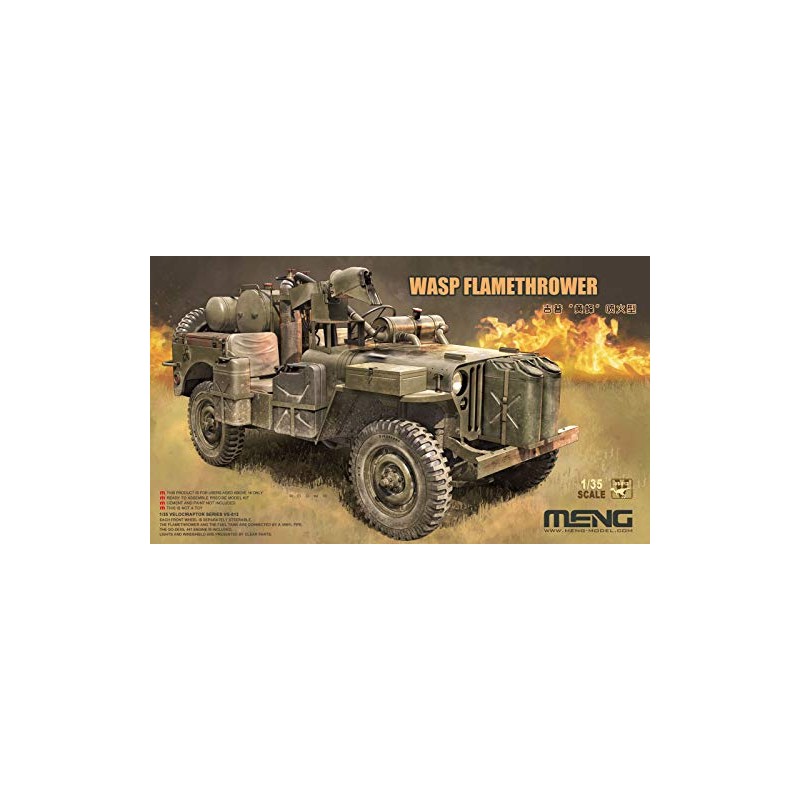 Mon Model MVS012 1/35 British Army Small Military Vehicle Wasp