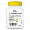 21st Century, Niacinamida 500mg, Vitamina B3, 110 Cápsulas Sabor Sin