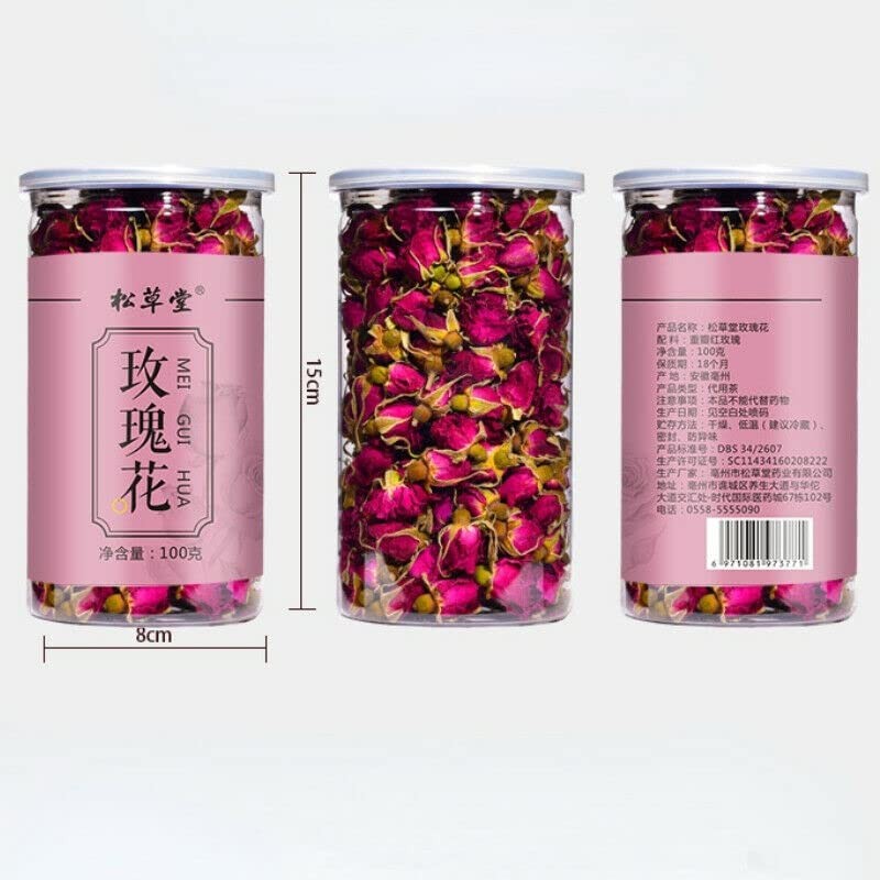 100g Rose Tea Organic Healthy Herbal Flower Tea Ecology Ping