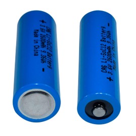 HQRP 2-Pack ER14505 3.6V AA Lithium Batteries 2600mAh Non-Rechargeable SB-AA11 LS14500 TL-5903 SL-360 14500 ER14500 for Door Gate Sensor Water Electricity Gas Meter PLC Battery