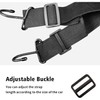 SEAZEN Car Cover Straps Wind Protector, 3Pcs Adjustable Elastic Windproof