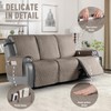 TAOCOCO 100% Waterproof Recliner Cover, Non-Slip Washable Reclining Couch Cover