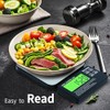 YWSER Food Scale, Newly Split Designed 33lb Digital Kitchen Scale
