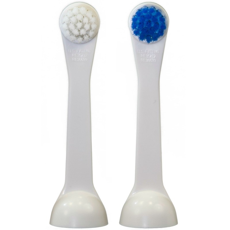 Cybersonic Classic Compact Replacement Brush Heads, 8 Pack, Compatible with
