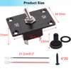 TWTADE Latching Rocker Toggle Switches 4 Pin 2 Position ON/Off