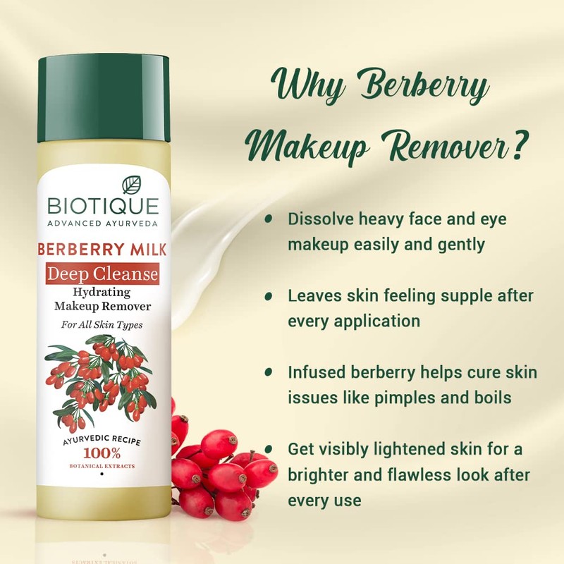 Biotique Berberry Refreshing Cleansing Lotion for All Skin Types