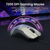 GEODMAER GEODMAER 65% Gaming Keyboard and Mouse Combo, RGB Backlit