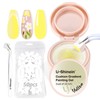 U-Shinein Cushion Gradient Painting Gel, Ombre Nails Aura Nails Full