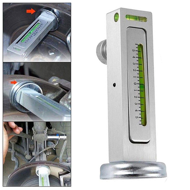 4 Wheel Positioning Magnetic Level Gauge Super Suction Camber Castor