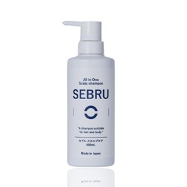 ［フケ・かゆみ抑制シャンプー］SEBRUスカルプケア/400mL 脂漏性頭皮によるフケ・かゆみに 原因菌に着目 低刺激設計 身体も洗える3in1（ハーブ系）